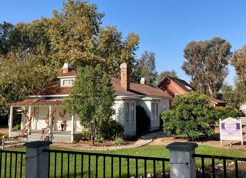 Historic Chaffey-Garcia House in Etiwanda, Rancho Cucamonga, California