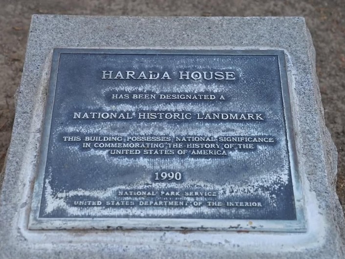 Historic Harada House on Lemon Street in Riverside, California