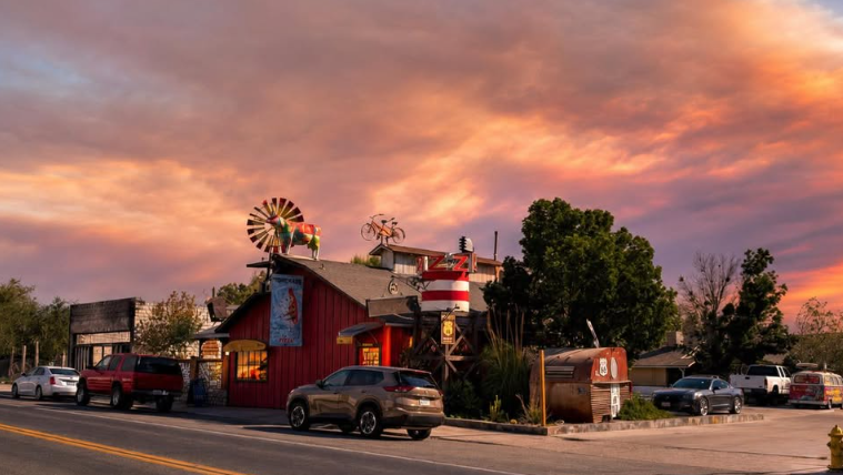 Cross Eyed Cow Pizza in Oro Grande, California